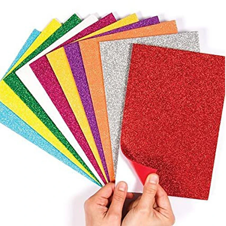 Customized 1mm Color Craft Goma Eva Foamiran Foam Sheet