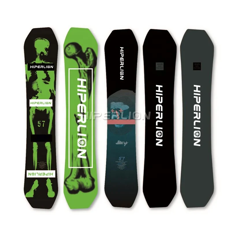 Design 80 cm Winter Sports Equipment Wholesale OEM Black Custom Snow Board Snowboards