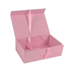 Custom Printing Logo Creative Cardboard Carton Magnetic Gifts Rigid Paper Packaging Box with Lid