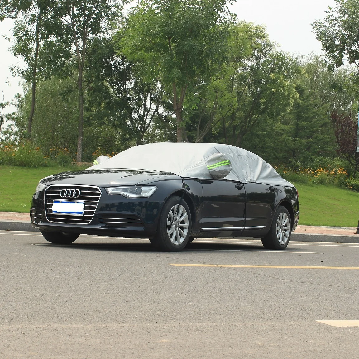 Outdoor Car Cover All Weather Waterproof Polyester Sun Proof Car Covers For Different Car