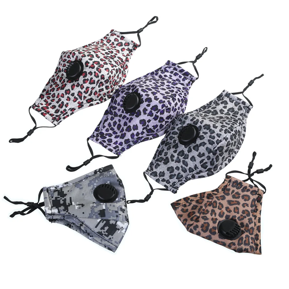 
Качественная продукция, хлопковая маска с клапаном, настраиваемая защитная маска для лица 