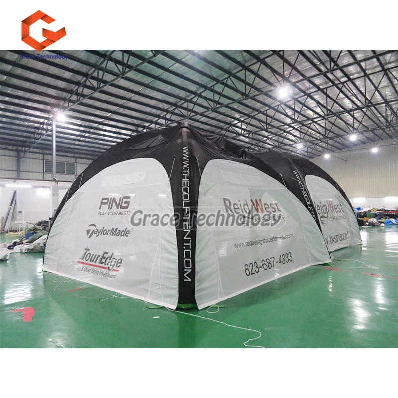 Promotional Event Advertising Inflatable Air Dome Tent Inflatable Spider Air Tent for Exhibition Trade Show