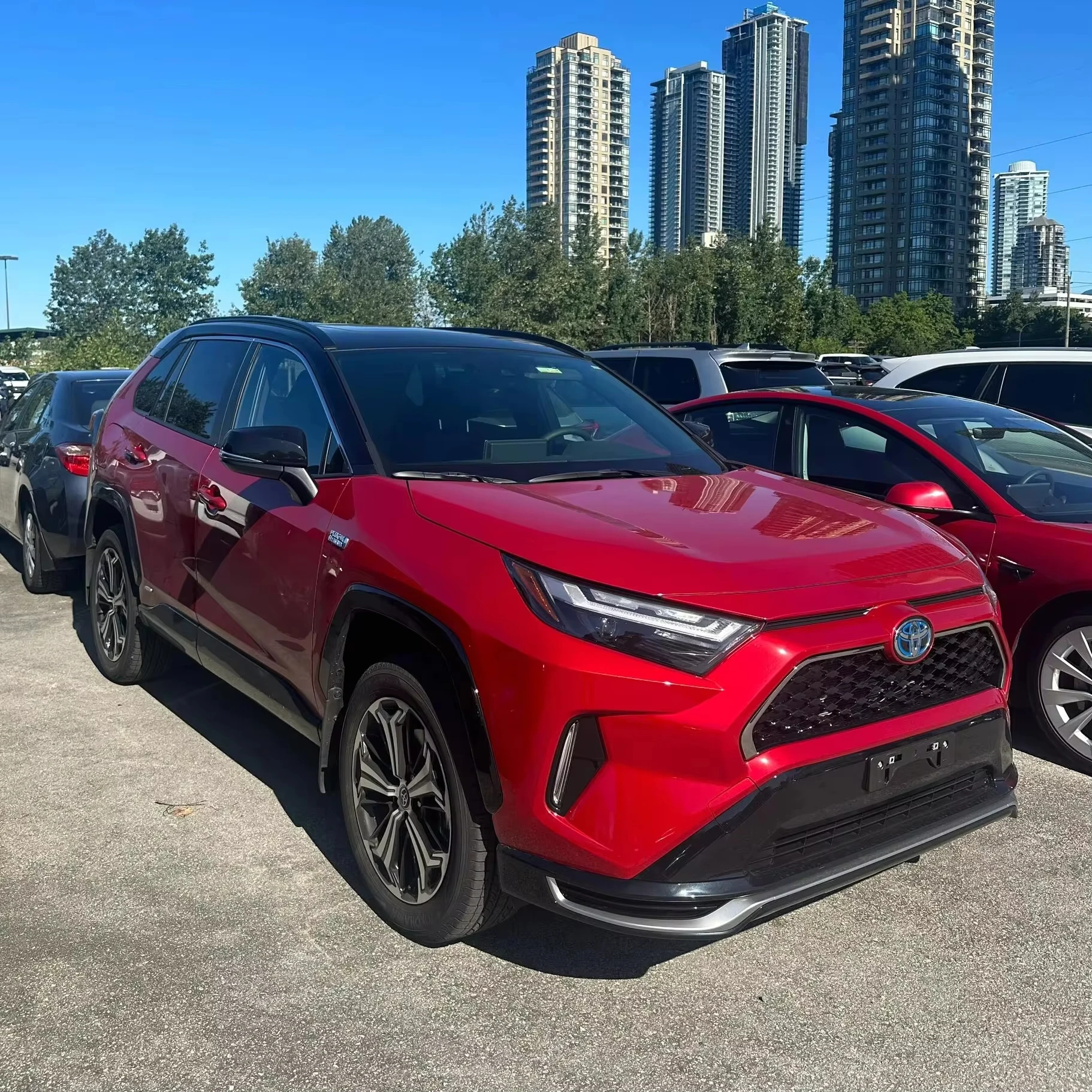 Toyota RAV4 2024 компактные внедорожные автомобили Элитная версия дешевые Toyotas Rav4 Rav 4 Le 2019 Rongfang 2023 гибрид для продажи