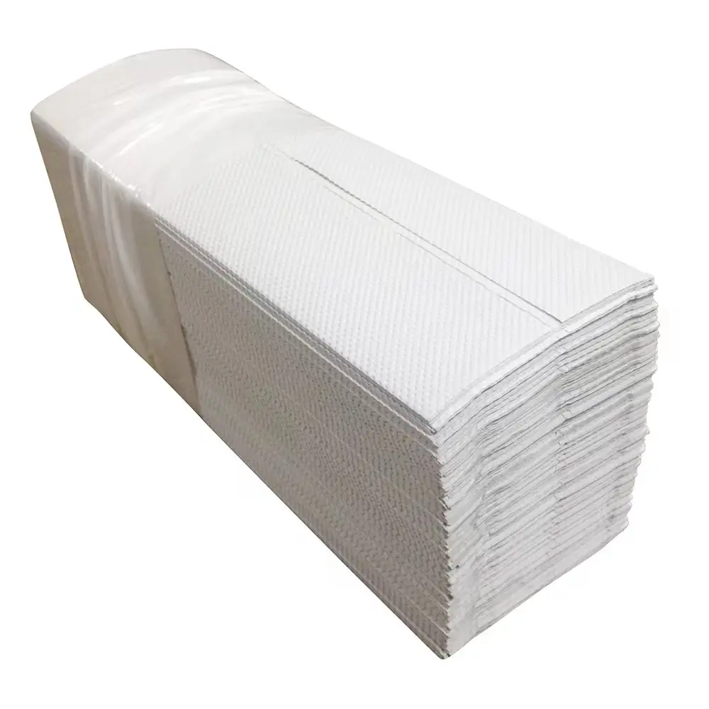 Wholesale Price C Fold Wood Pulp Embossed Hand Paper Towel