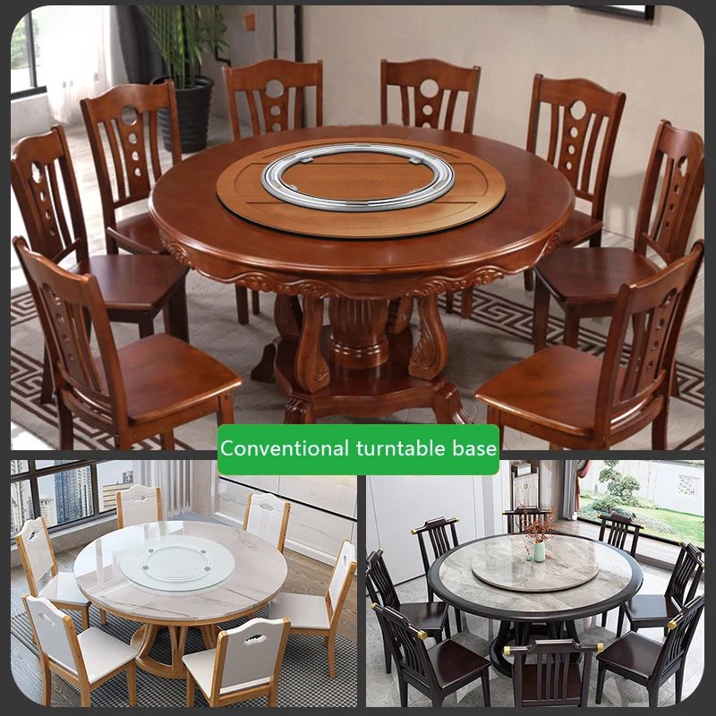lazy susan dining turntable Iron rotating ring for dinning table Bearing Round Swivel Plate Heavy Duty rotary table