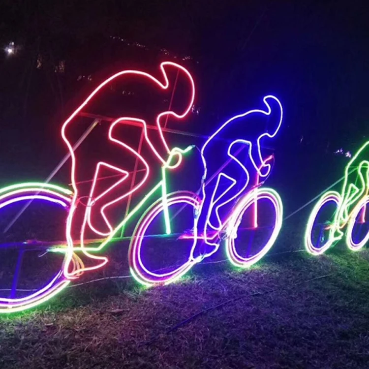 
Customization 220V 180 Luminous Angle Holiday Decoration LED RGB Neon Strip Light 