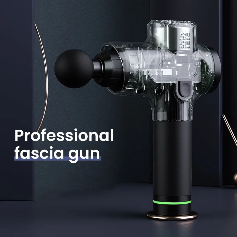 Electric Deep Tissue Vibration Body Muscle Sports Massage Gun Booster Impulse Percussion Fascia Gun