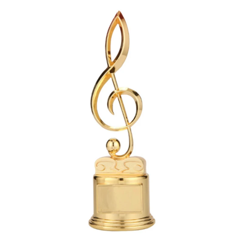 Оптовая продажа награда Pround Bridge музыкальные трофеи Платиновый ежегодный Золотой 3D металлический музыкальный трофей