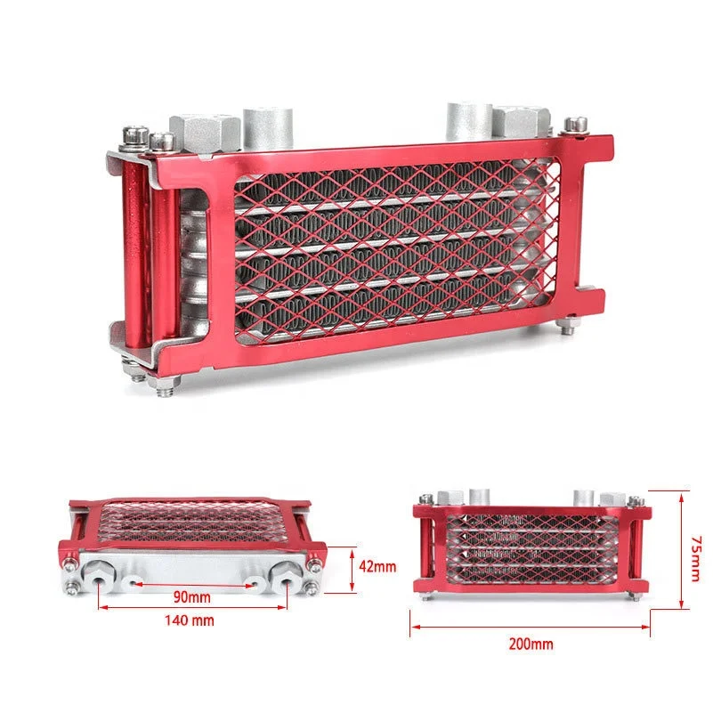 Oil Transmission Cooler Radiator Motorcycle Oil Cooler Radiator for 150cc Motorcycle