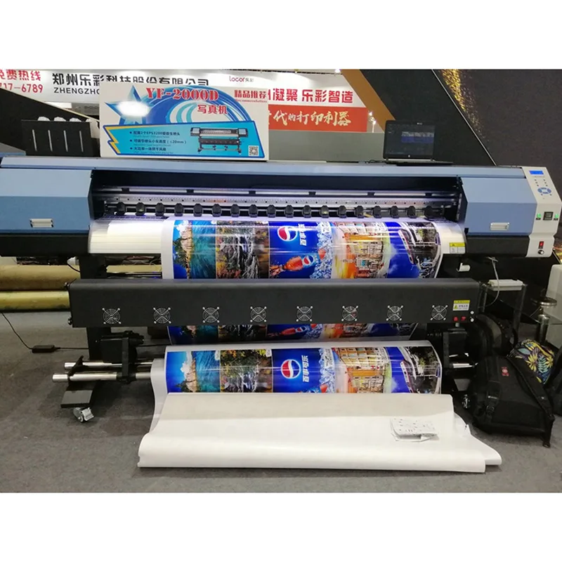 
1.6m 1.9m 2.6m 3.2m dx5 dx7 xp600 print head plotter Large format canvas vinyl banner poster inkjet eco solvent printer 