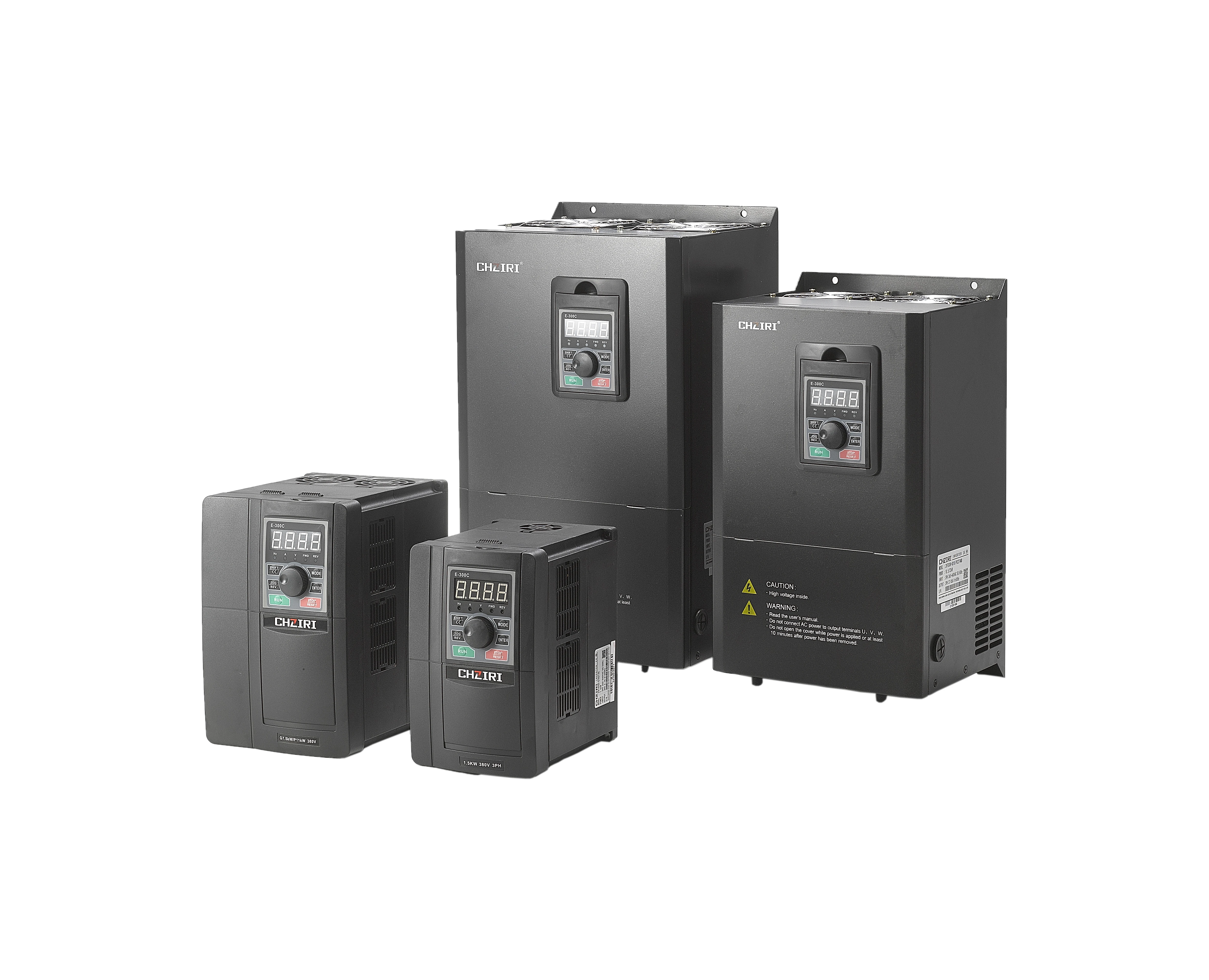 CHZIRI 3 phase 2.2kw 380v electric ac motor speed control inverter solar power system frequency inverters