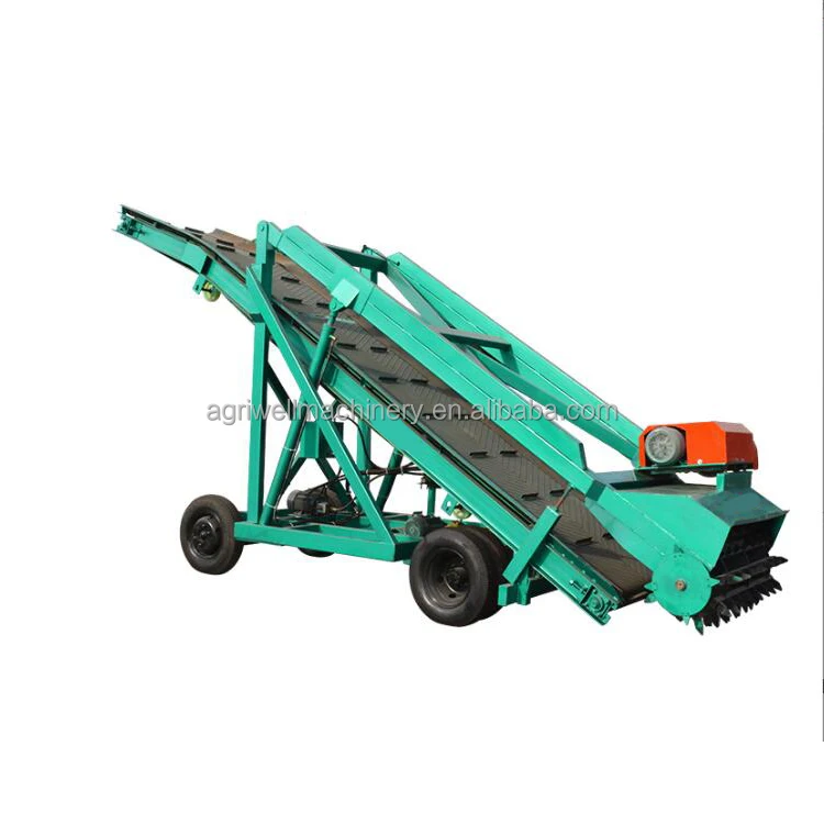 electric corn stalk silage reclaimer for feeding cow animal feed mobile silage reclaiming machine Feed grass harvester