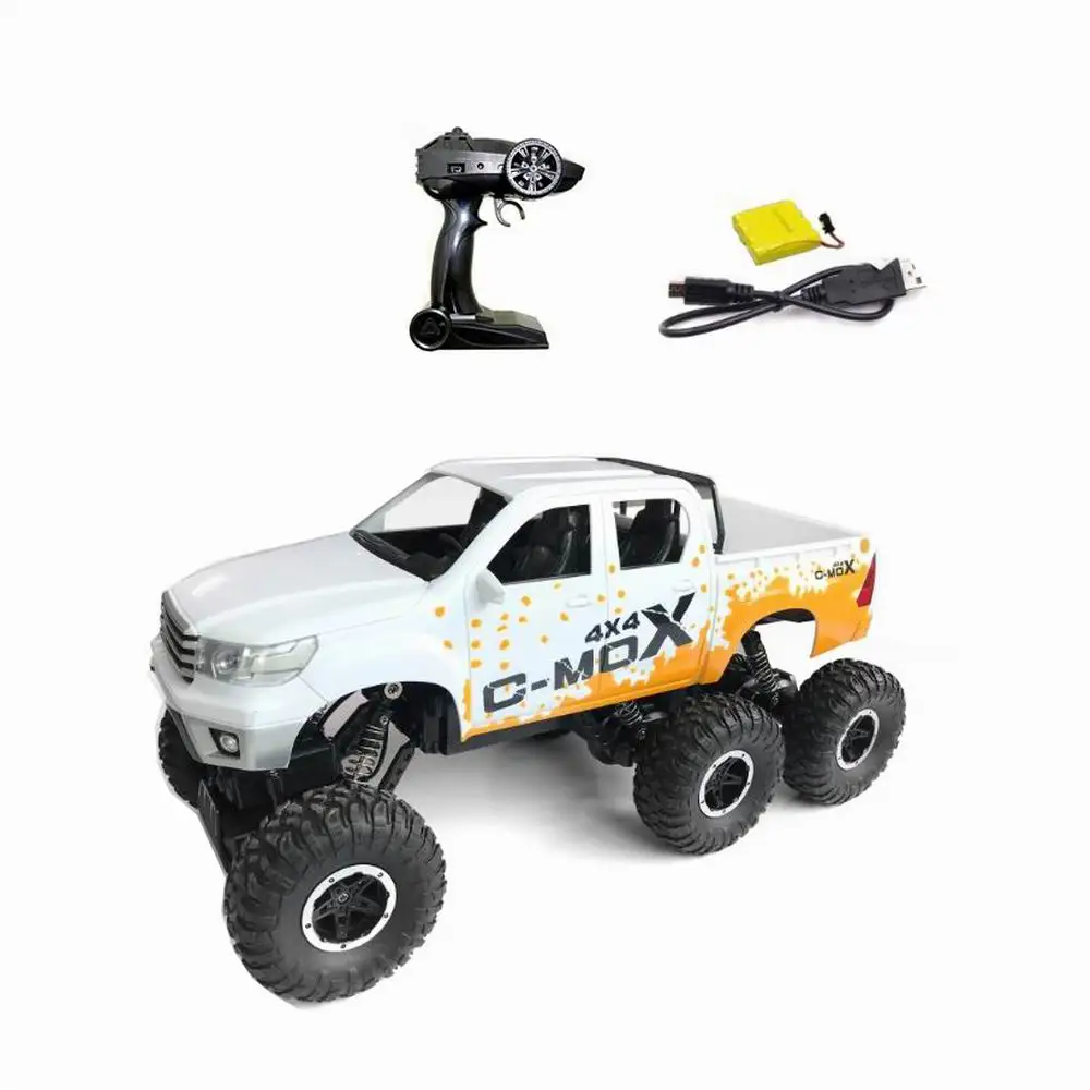 1/10 Pickup truck climber rc race cars hobby scale 1/10 drift remote control toy 6-wheels-driving radio control toys rc car