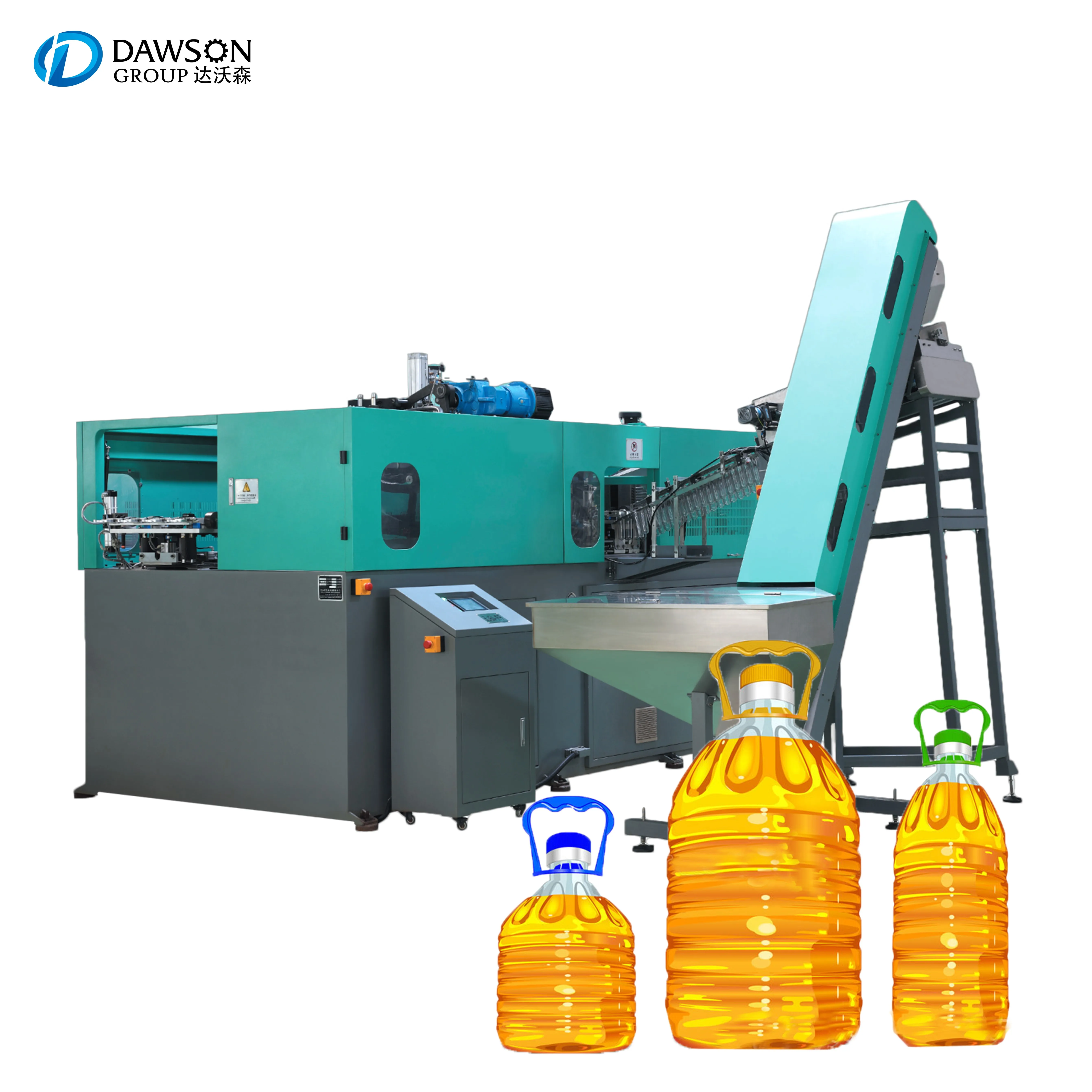 High Speed Automatic Blowing machine 2cavity automatic pet bottle price for preform