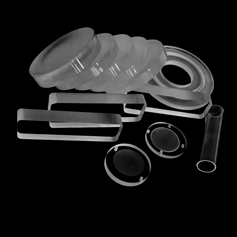 Frosted Quartz Fused Silica Plate High Temperature Resistant Frosted Quartz plate