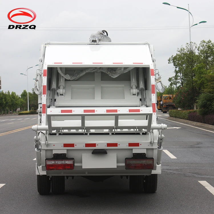 
5 CBM capacity compressor garbage truck 