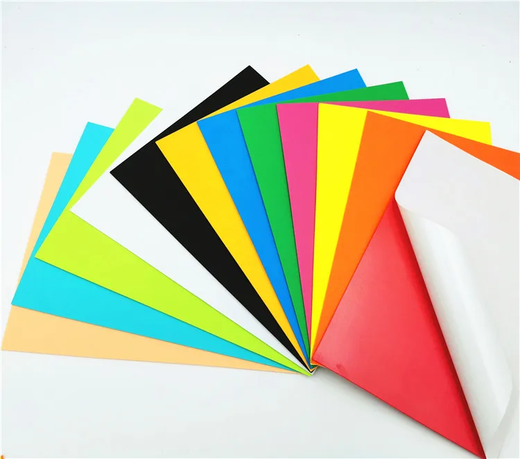 Super Quality Color EVA Foam Board for Sale in A4 50x70 60x90cm Size Different Thickness with Self Adhesive Backside