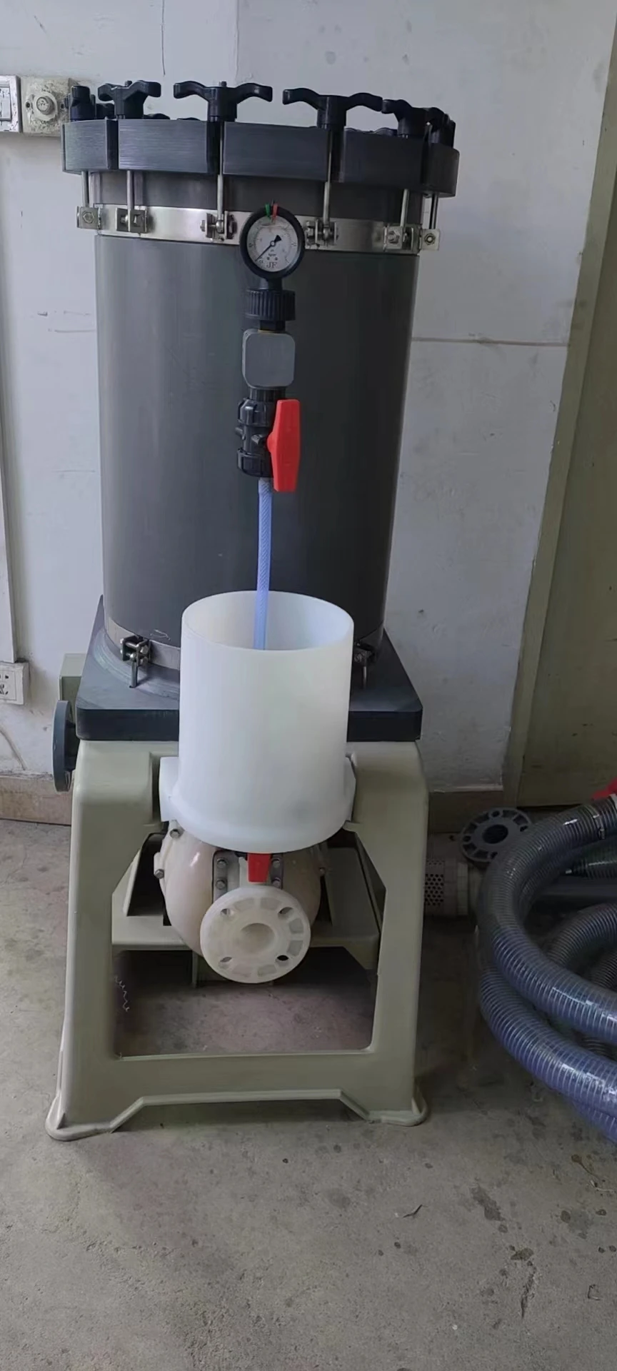 Hard chrome plating machine nickel plating filters supplier acid and alkaline resistant chemical filter unit for electroplating