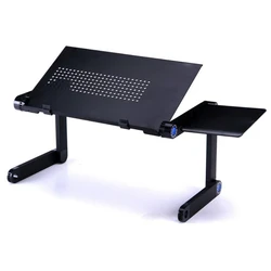 Multifunctional Laptop Table Folding Computer Desk Laptop Stand with Mouse Pad