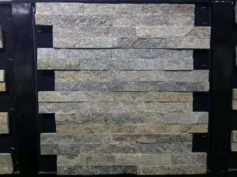 Cheap exterior rustic stone wall cladding tile price CS049 natural culture stone