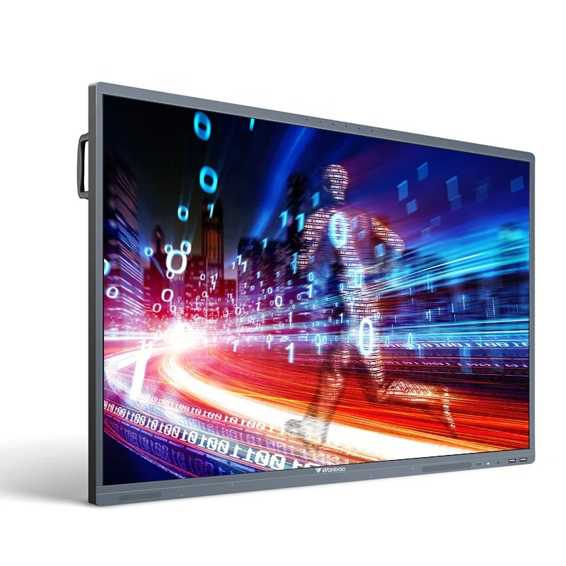 Cheap Price Portable Finger Wireless Classroom 55 inch Indoor Clever Touch Screen Smart Board Digital LCD Interactive Whiteboard