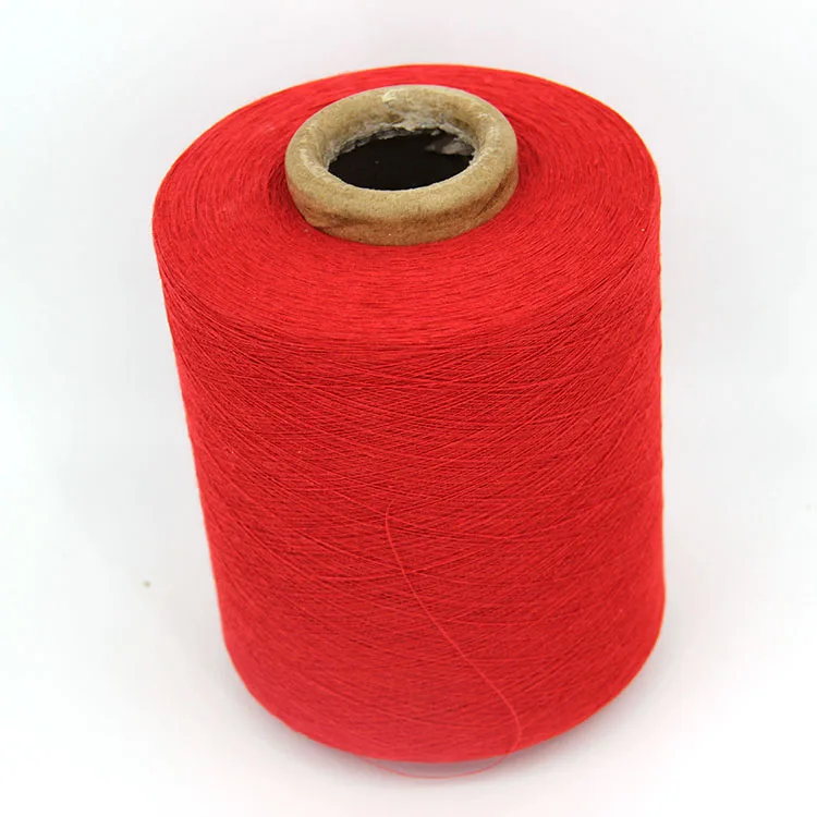 21NE Высококачественная переработанная хлопковая акриловая смешанная пряжа, восстанавливающаяся пряжа