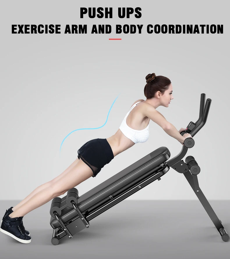Multifunction Abs Fitness Machine Ab Workout Machine Body Building Abs Machine Gym Equipment