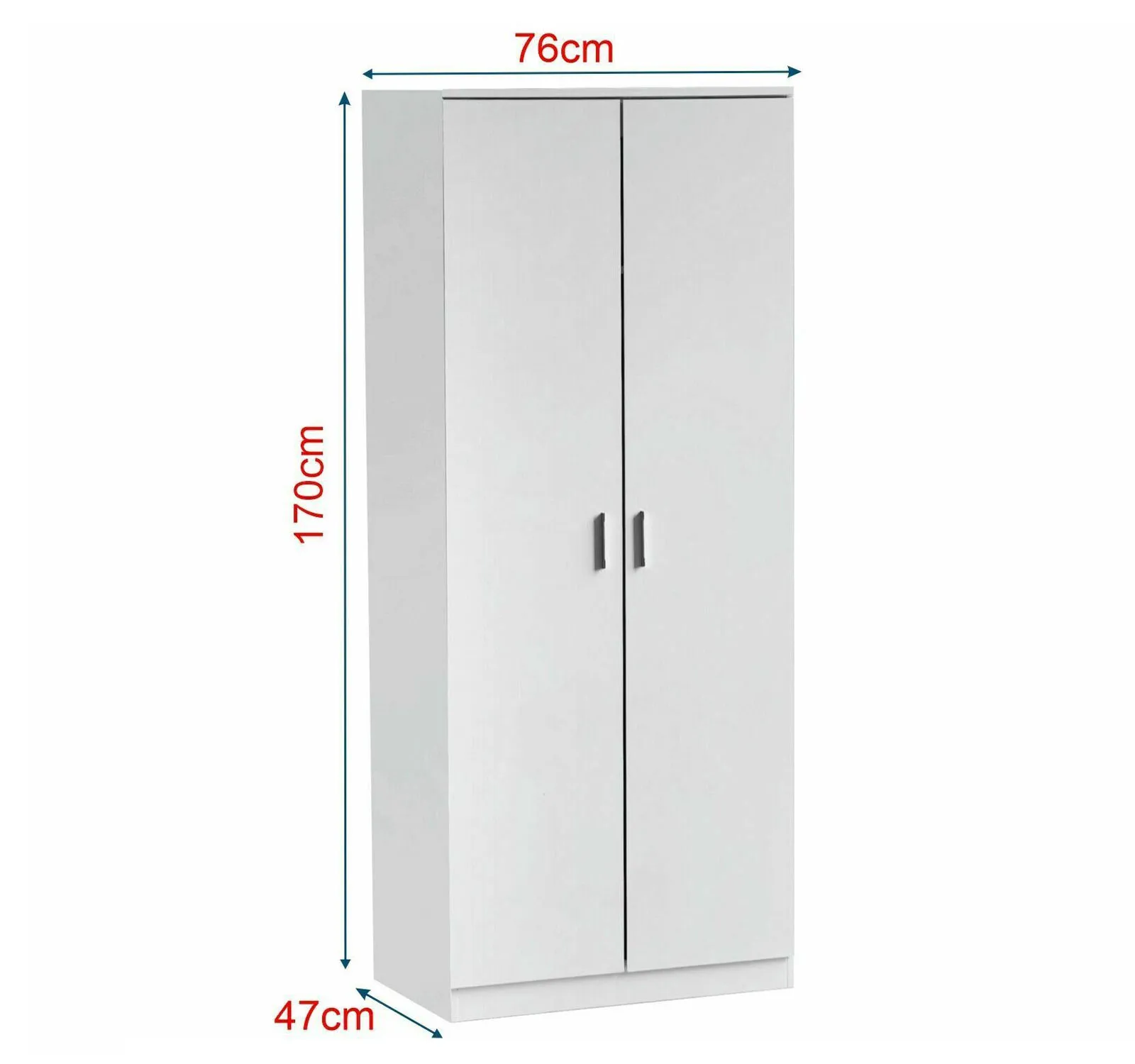 Gally 8010 2 Door Wardrobe big storage cabinet big furniture factory HK group company with 2x big factories in Huizhou