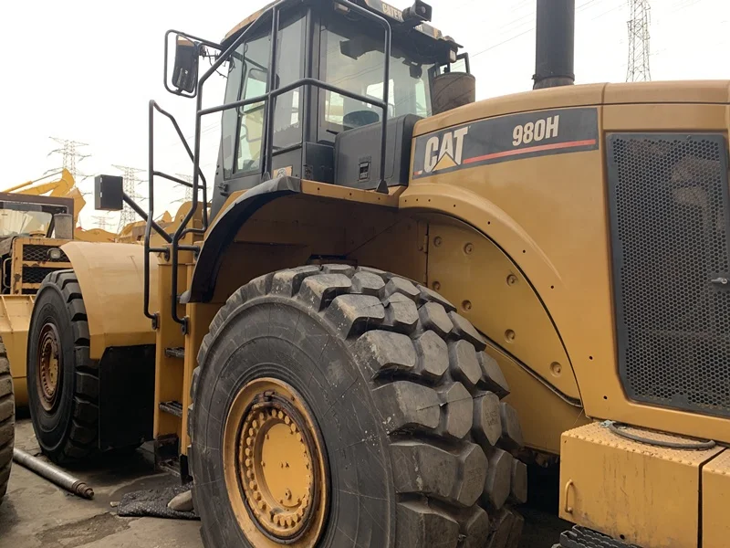 CAT C15 Engine Used CAT 980H Wheel Loader,CAT 980 wheel loader