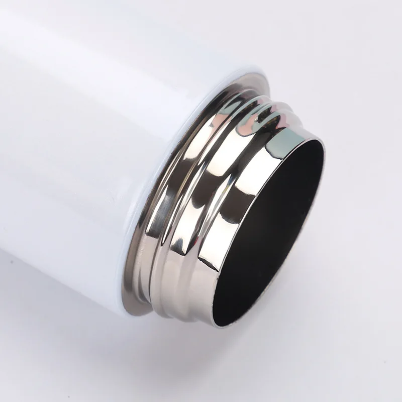 12oz Double Wall Vacuum Stainless Steel Flask Sublimation UV Changing Water Bottle Blanks Straight Kids Flip Top Travel Thermal