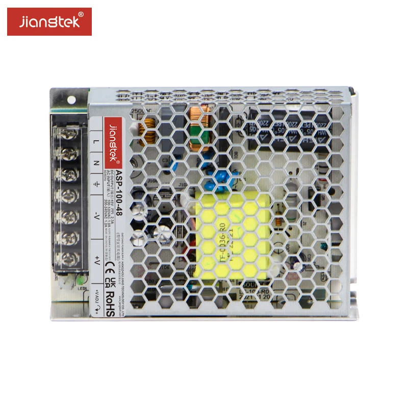 JIANGTEK ASP-100-48 100W 5V 12V 15V 24V 36V 48V AC Input Single Output Constant Current Power Supply