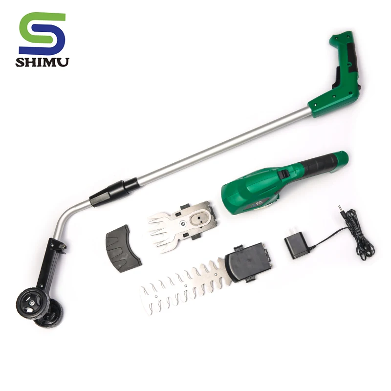 3.6V/7.2V Cordless Battery Powered Hedge Trimmer, with 1.3Ah/1.5Ah Battery and Charger, for Brush & Hedge Trimming, Yard & Gard