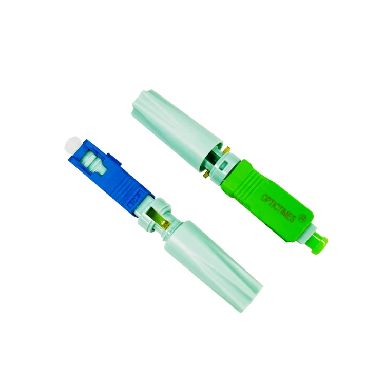 Fiber Optic SC APC Quick Fast Field Assembly Connector Cable Cold Splice Fiber Optic Connectors