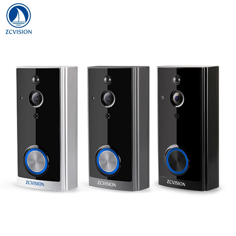 WIFI Doorbell Ring Video Wireless Intercom Doorbell Home Security Two-Way Audio Door Bell 1080P Camera Smart Doorbell