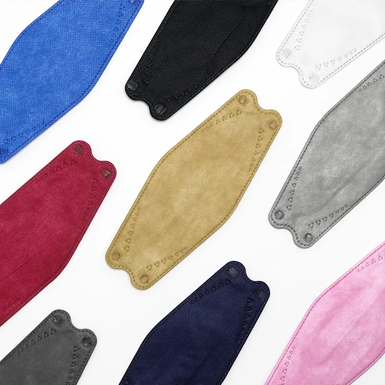 3d 4d Korean Cartoon Character 10pcs KF94 Masks For Kids Disposable Fashionable Kids kf94 Mask