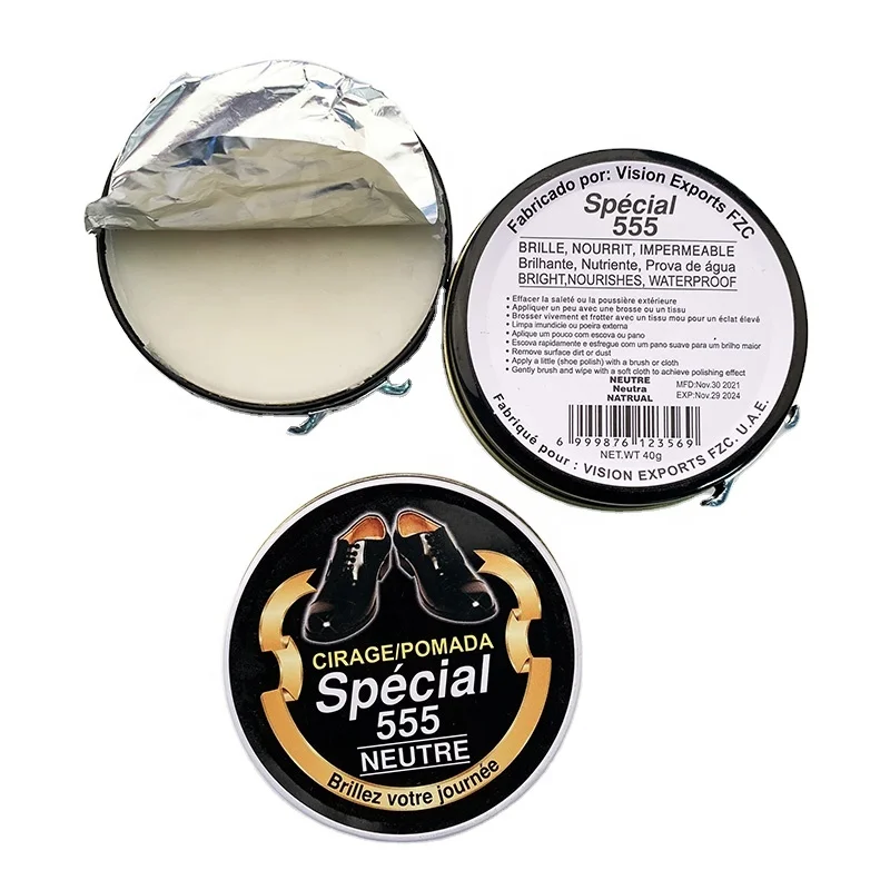 Shoe Wax Polish and Wax Shoe Polish,Shine and Protect Leather Shoes and Boots,Paste Hard Wax Shoe shine polish