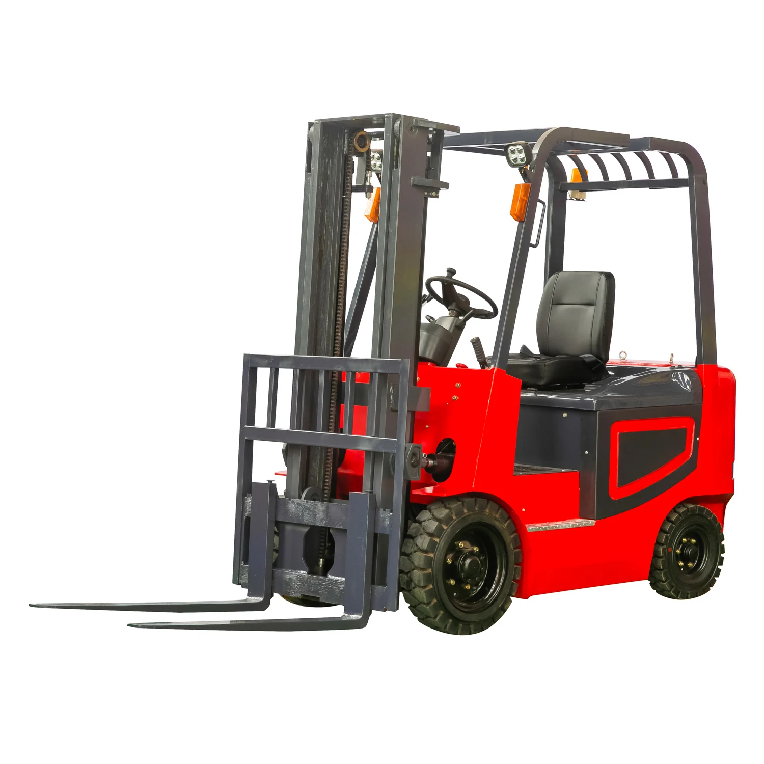 2020 новый продукт большой четыре колеса Электрический вилочный погрузчик электрический штабелер для пересеченной местности