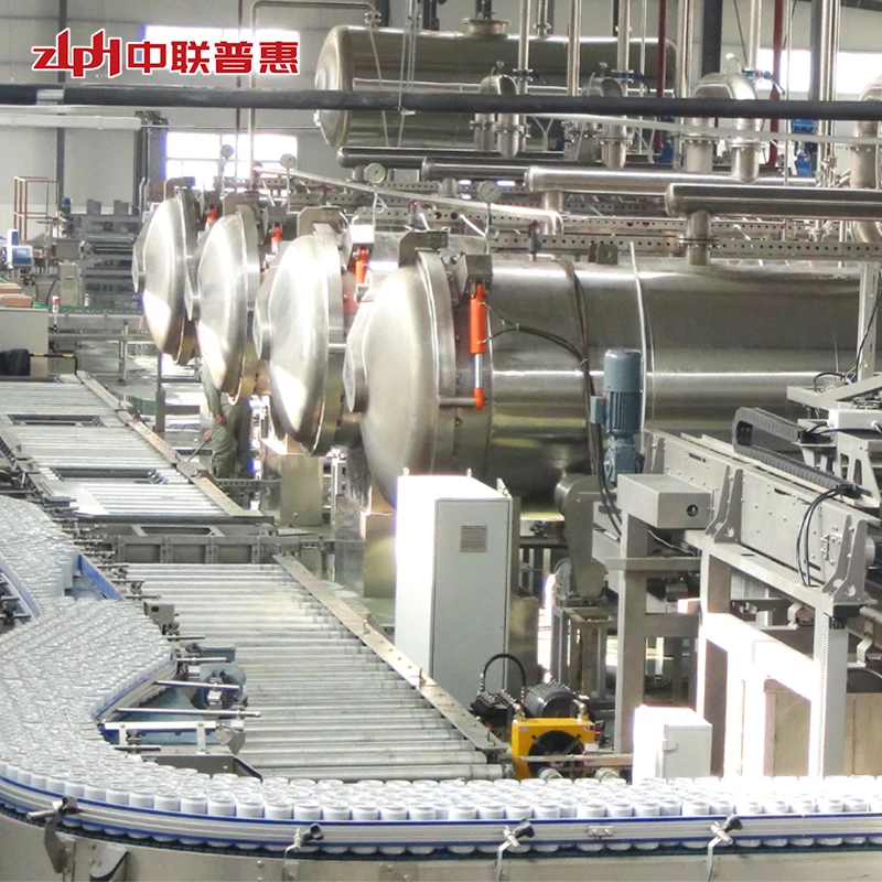 Автоматическая производственная стерилизационная машина ZLPH для бутылок