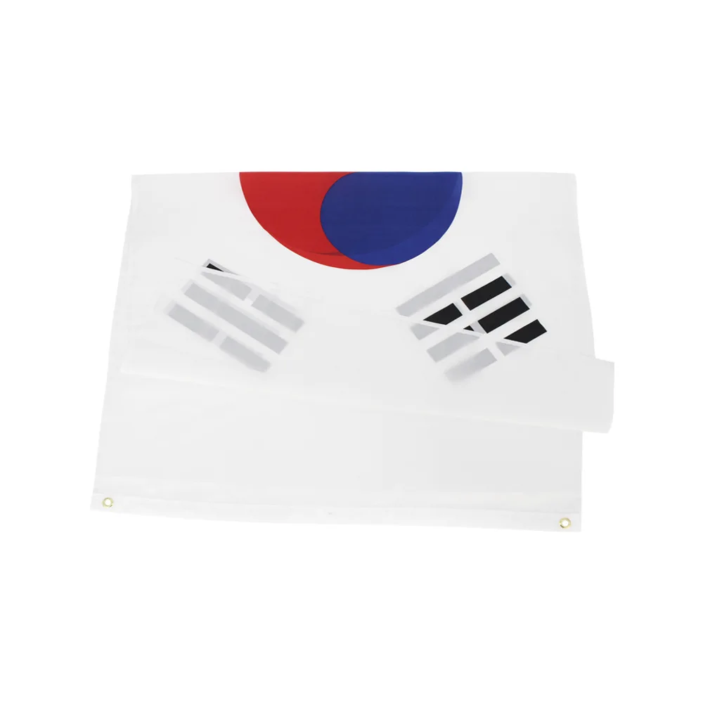 wholesale South Korea flag England Germany 2022 qatar world cup France South Korea Canada national flags 3X5 ft 100% polyester