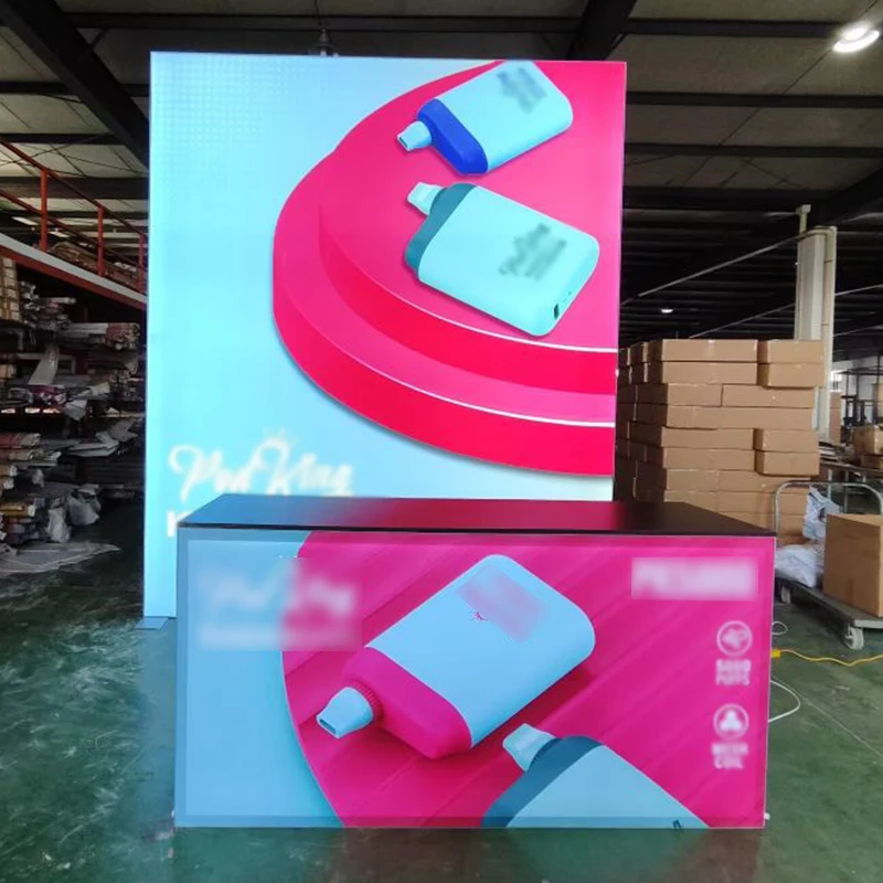 Fabric SEG Display Wall Portable Cheap Price Trade Show Displays Booth Design