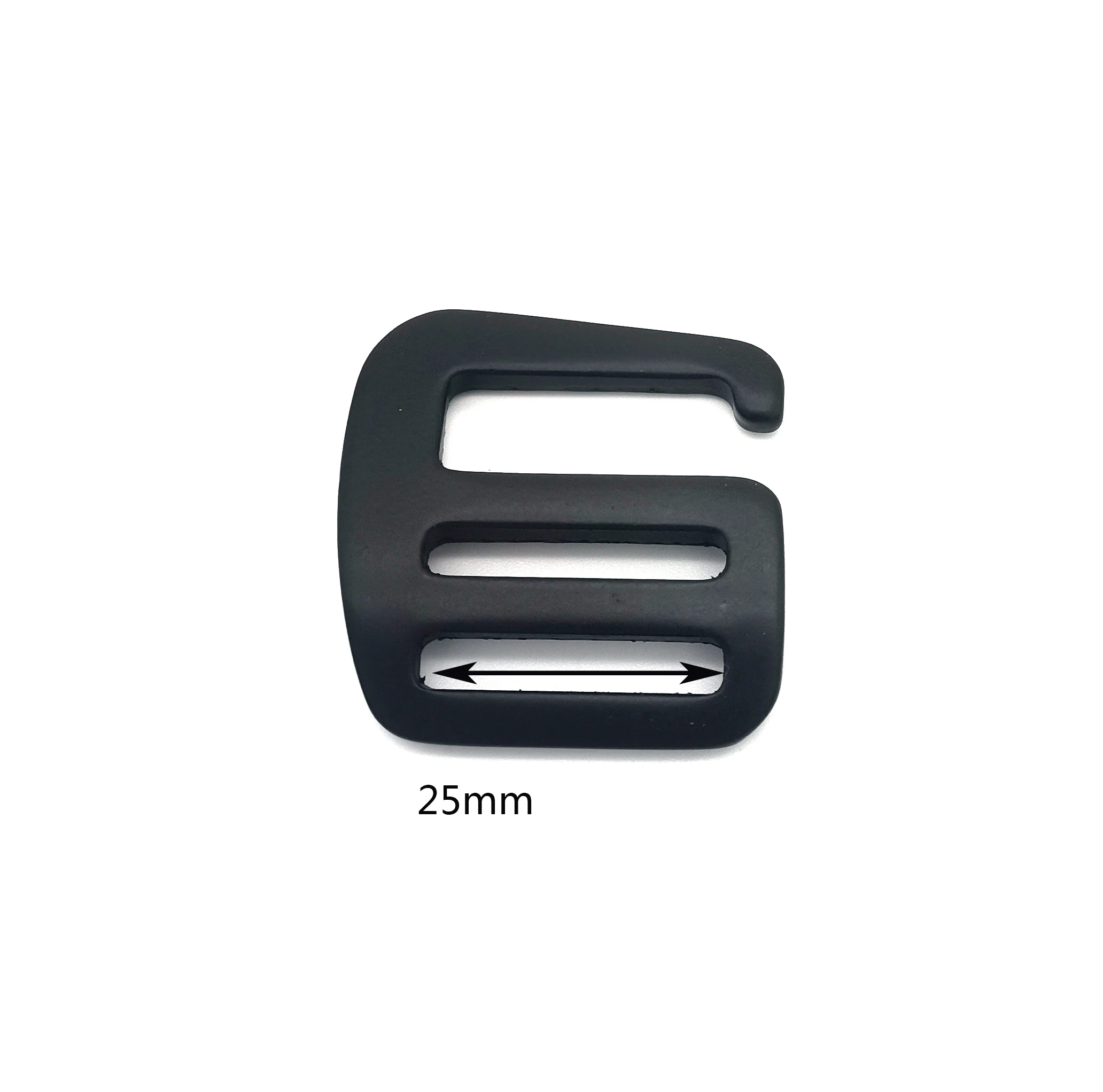 25 MM Adjustable Aluminum G Hook Webbing Metal G Hook Buckle Strap Buckle