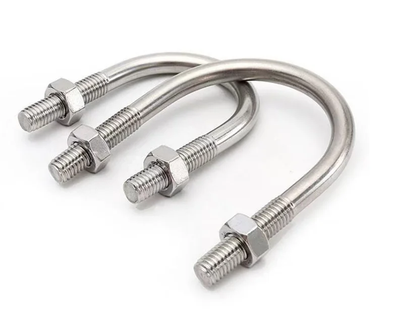 Yisen manufacturer High Quality Stainless Steel 304 M10 U bolts bolts and nuts