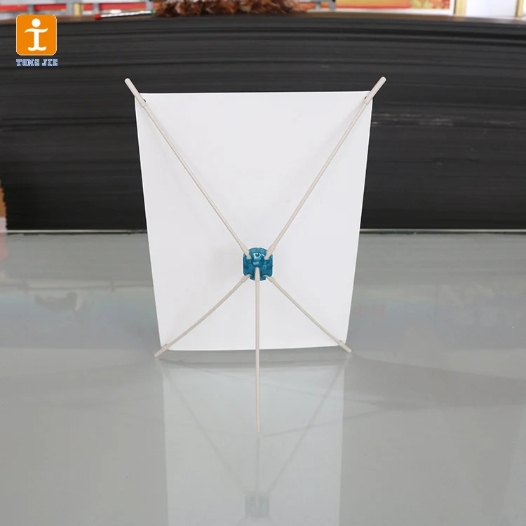 Indoor Desktop A3 A4 Mini Size Aluminum Frame X Stand Display Banner