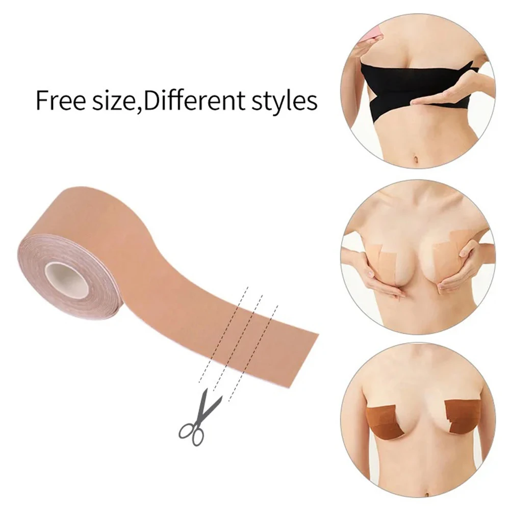 Breast Lift Stickers Bra Tape Boob Up Invisible Fit 3D Nipple Cover Breast Protector