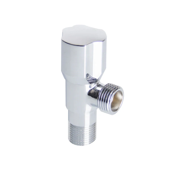 brass slowly Open Chrome Plated Angle Valve use in toilet angle valve