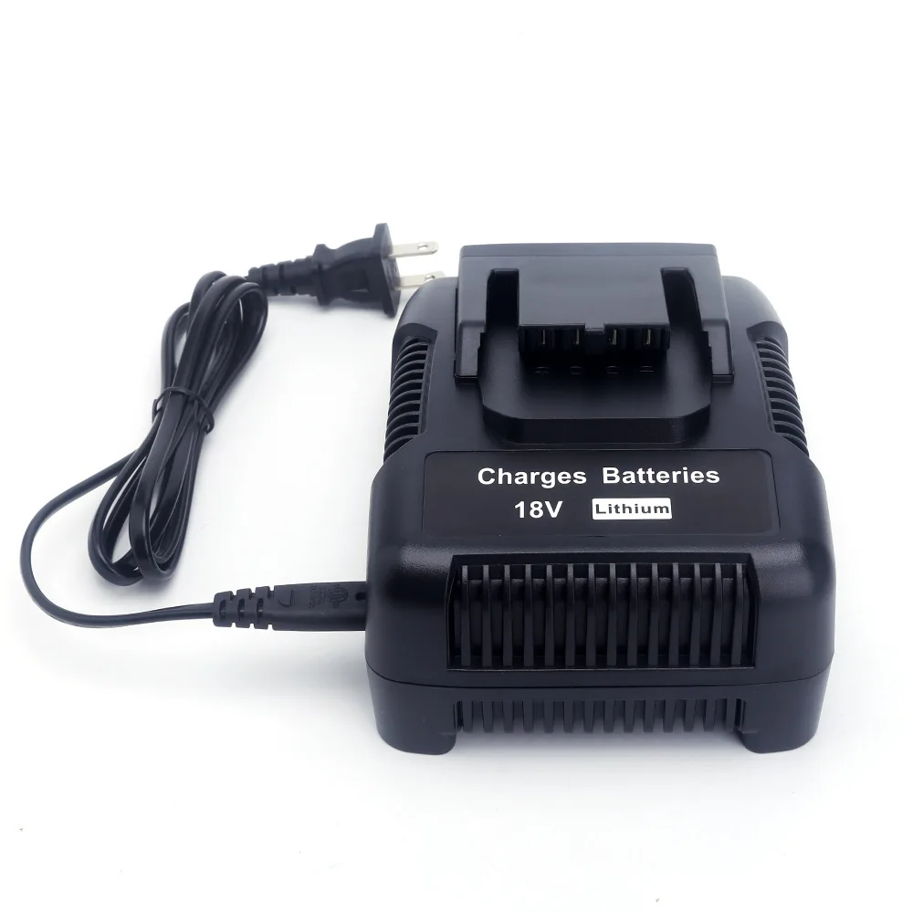 Зарядное устройство для AEGs 18V R86092 зарядное литий-ионных аккумуляторов электроинструментов 100V-240V совместимое с AC840089