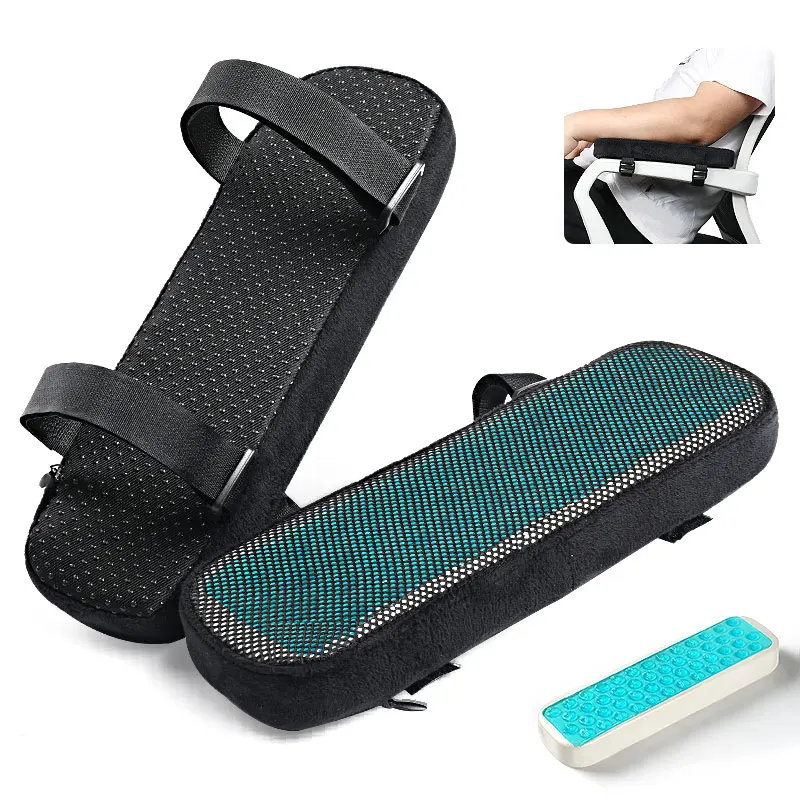 
Hot Sale Anti-slip Office Chair Gel Arm Rest Cover Armrest Pad 