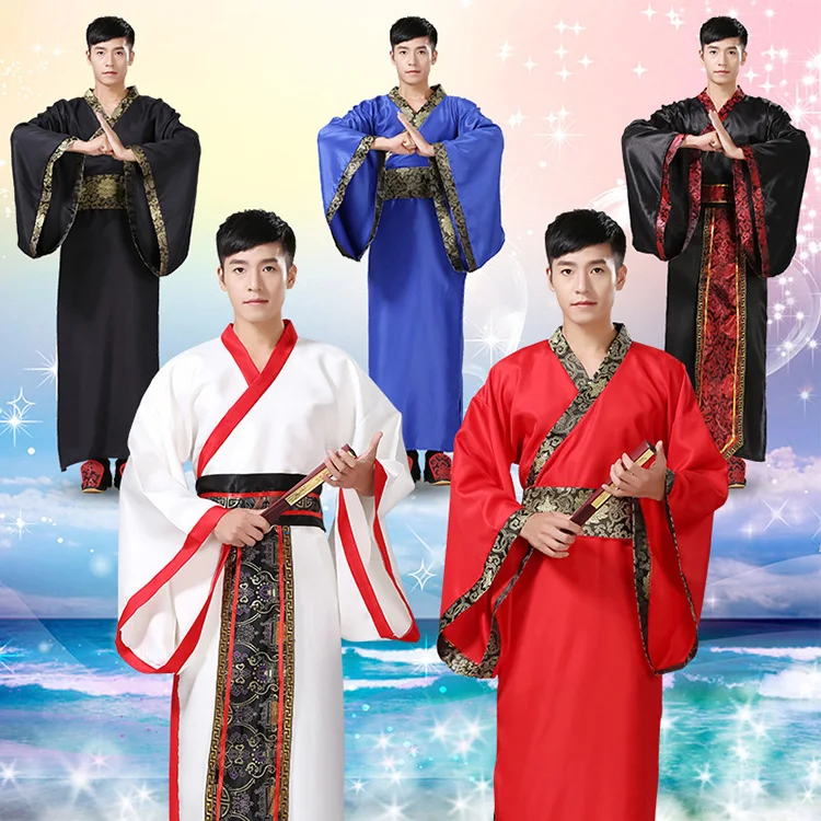Men Hanfu Wholesale Classical Chinese Traditional Men Hanfu Beautiful Tang Dynasty Ancient Male Hanfu Dress For Sale