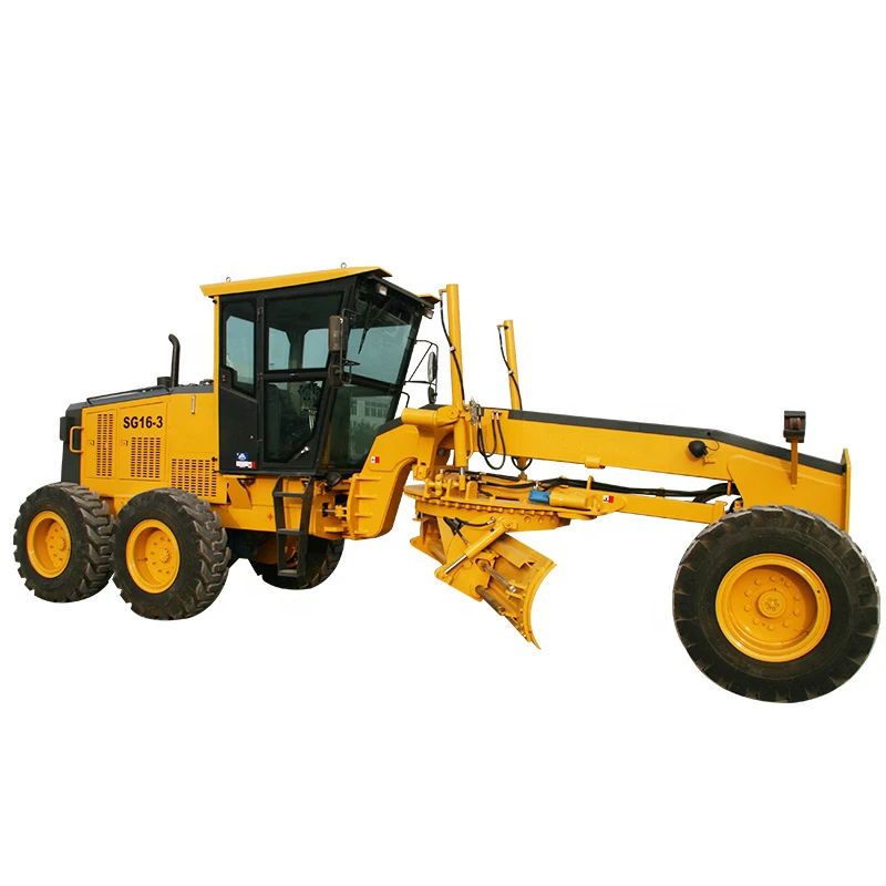 Famous Brand Motor Grader SG16-3 Road Construction Machinery