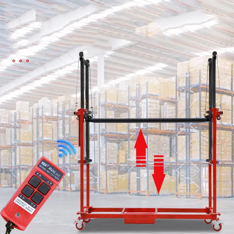 Xuyang Hot Custom Mobile Electric Lifting Scaffold,Mobile Lifter Scaffolding Electric 500kg 4 6 8 10 m
